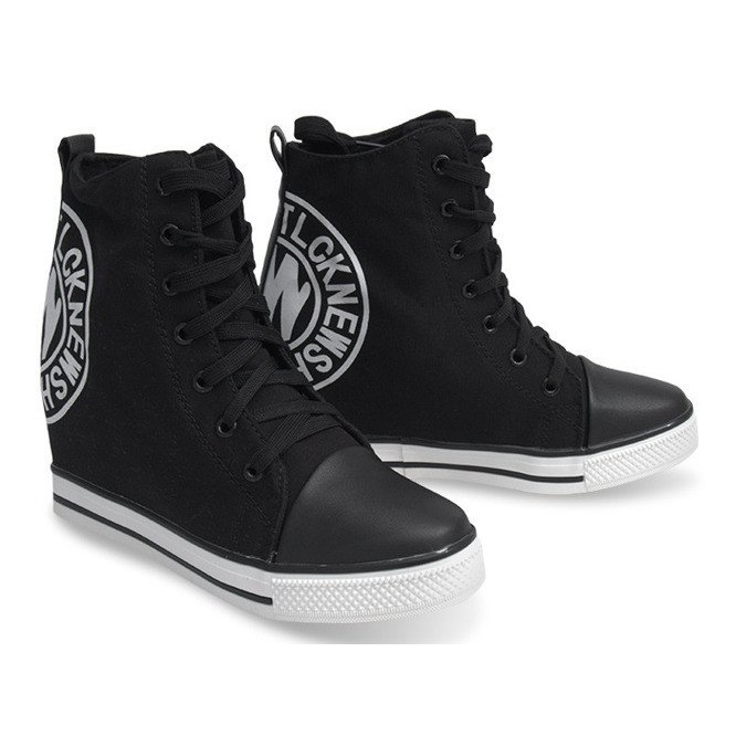 Sneakers alla moda Tlck Black nero 1
