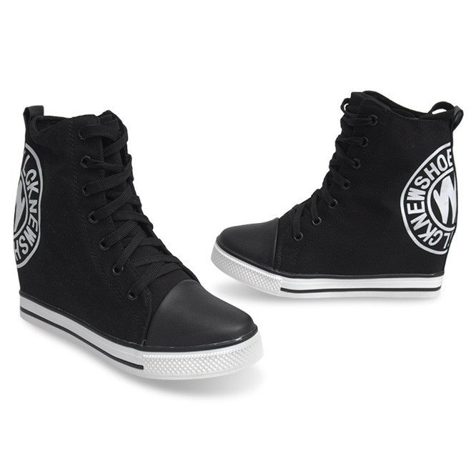 Sneakers alla moda Tlck Black nero 2