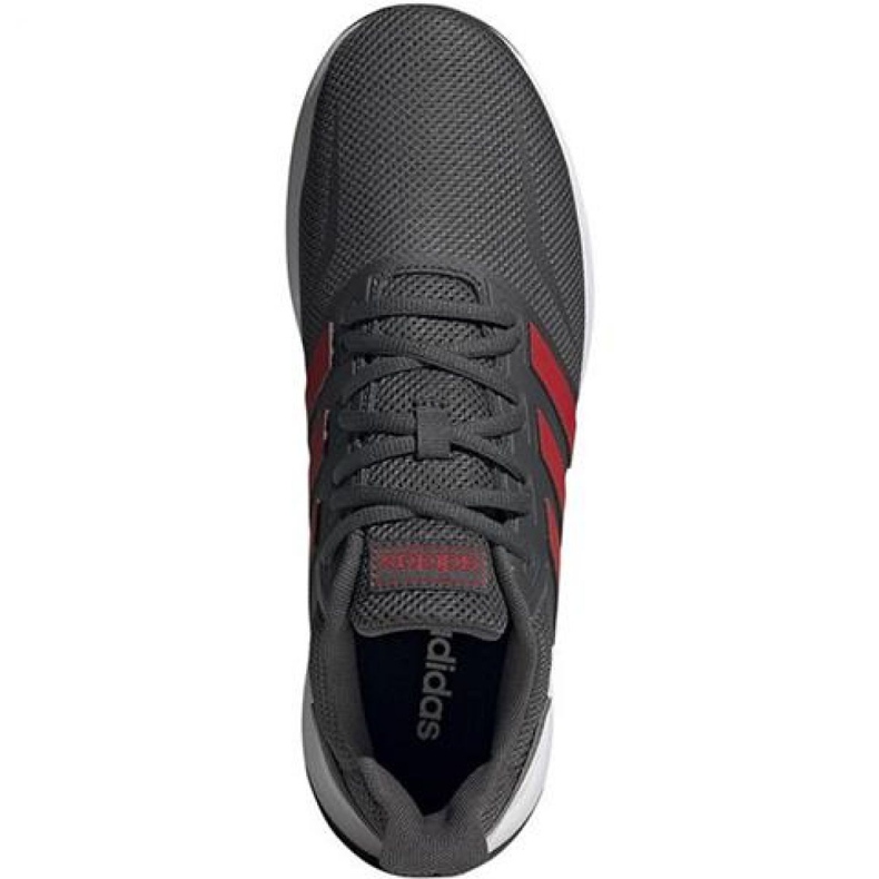 Scarpe da corsa adidas Runfalcon M EG8602 rosso grigio 2