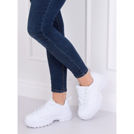 Bianco DSC81-2 Scarpe sportive bianche 2