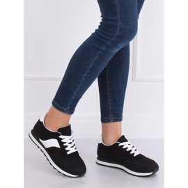 Nero BL189P Scarpe sportive nere bianca 1