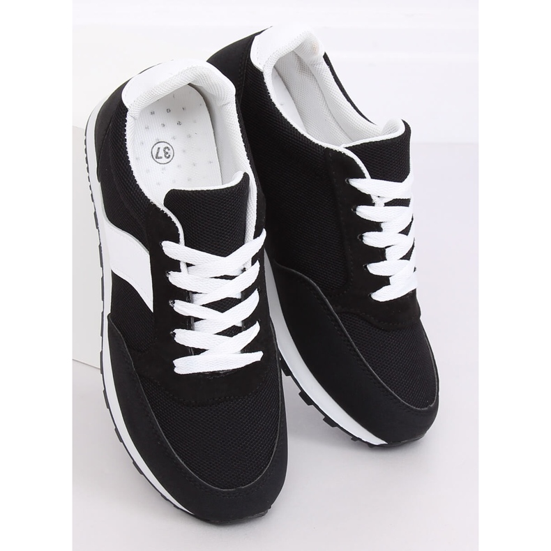 Nero BL189P Scarpe sportive nere bianco 2