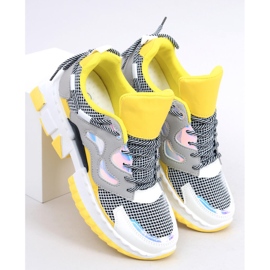 LA67P Sneakers gialle multicolore 1