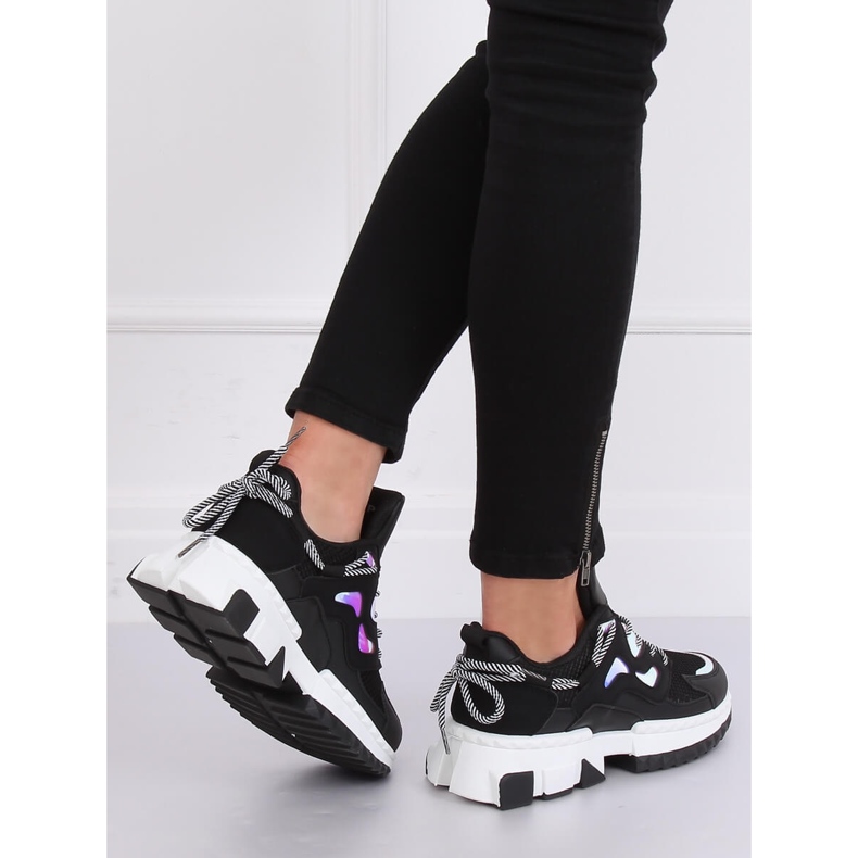 LA67P Sneakers nere nero 2