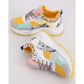 NB317P Scarpe sportive gialle multicolore 1