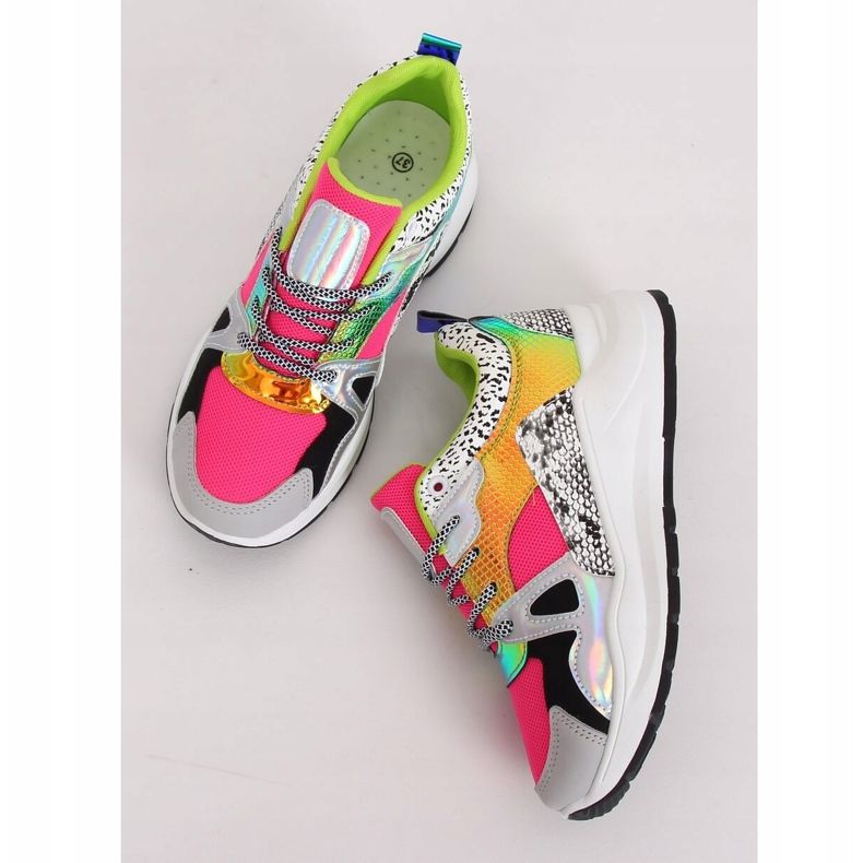 NB317P Scarpe sportive nere multicolore 2