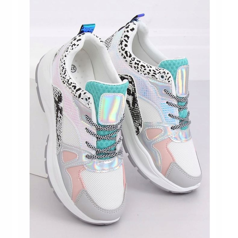 NB317P Scarpe sportive bianche multicolore 2
