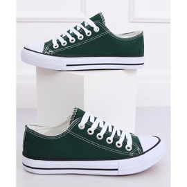 Sneakers classiche da donna verdi 7050Y Green verde 2