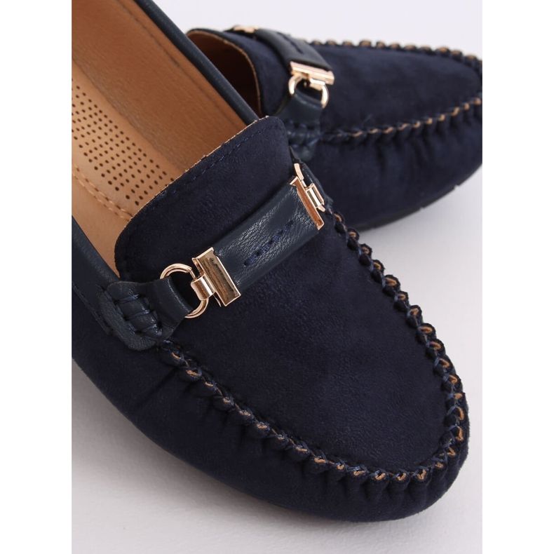 Mocassini da donna blu navy FM3024 Blu 2