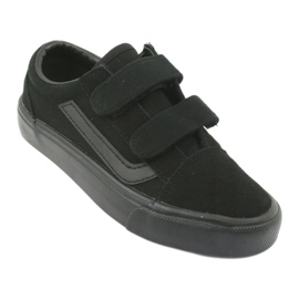 Sneakers con velcro AlaVans Atletico 18081 nere nero 1