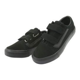 Sneakers con velcro AlaVans Atletico 18081 nere nero 3
