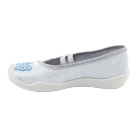 Befado cuori scarpe per bambini 116X267 blu grigio 2