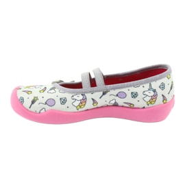 Scarpe per bambini Befado 116X266 rosa grigio 2