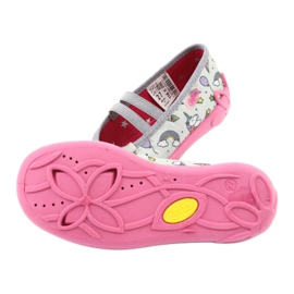Scarpe per bambini Befado 116X266 rosa grigio 5