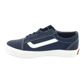 Atletico Sneaker femminili legate nel 18081 blu navy 2