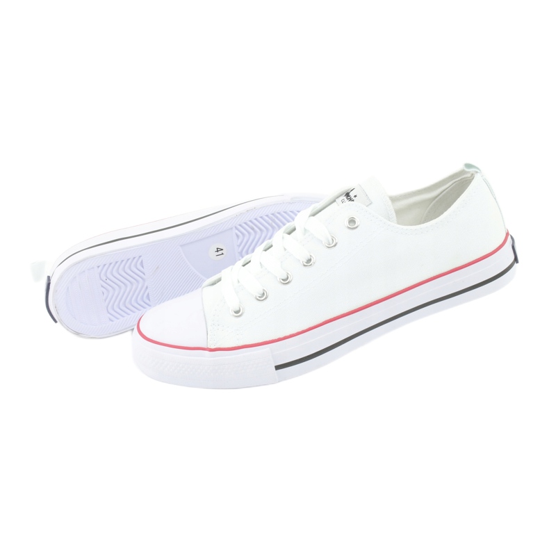 American Club Sneaker maschili classiche LH36 Bianco 5