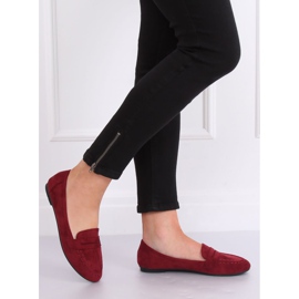 Mocassini donna bordeaux B2030 Wine rosso 1