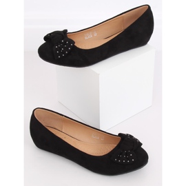 Ballerine nere con zeppa FM217-13 Nere nero 2