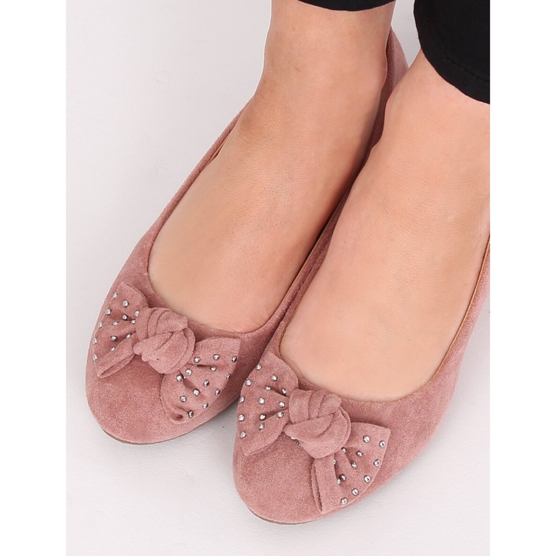 Ballerine rosa con zeppa FM217-13 Rosa 1