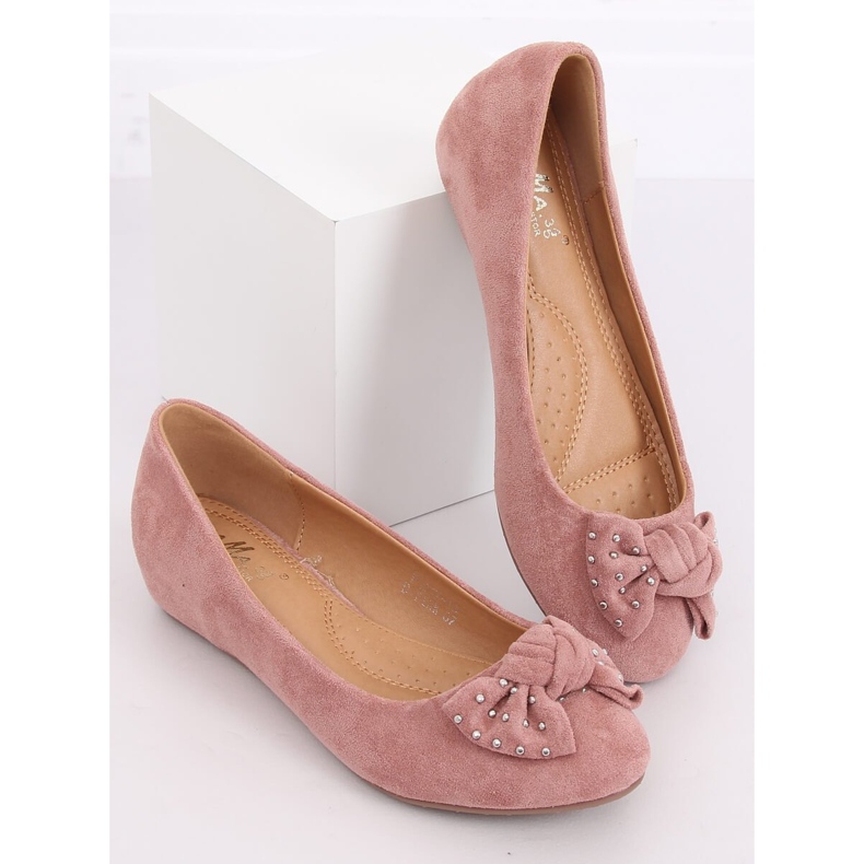 Ballerine rosa con zeppa FM217-13 Rosa 2