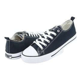 American Club Sneaker blu navy LH06 bianca 4