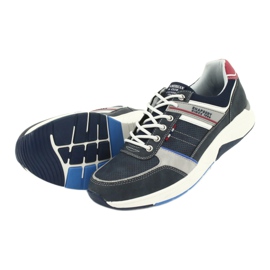 Scarpe sportive ADI American Club RH07 rosso blu navy grigio 5
