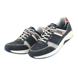 Scarpe sportive ADI American Club RH07 rosso blu navy grigio 3