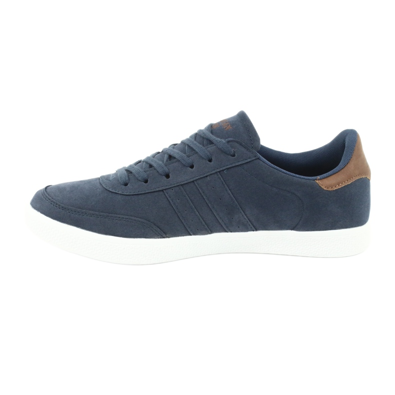 Sneakers sportive da uomo American Club WT24 blu navy 2