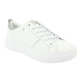Sneakers sportive bianche American Club RH09 bianco grigio 1