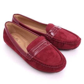 Mocassini donna bordeaux FM2958-3 Wine rosso 1