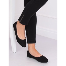 Ballerine nere tinta unita Z1005 Black nero 1