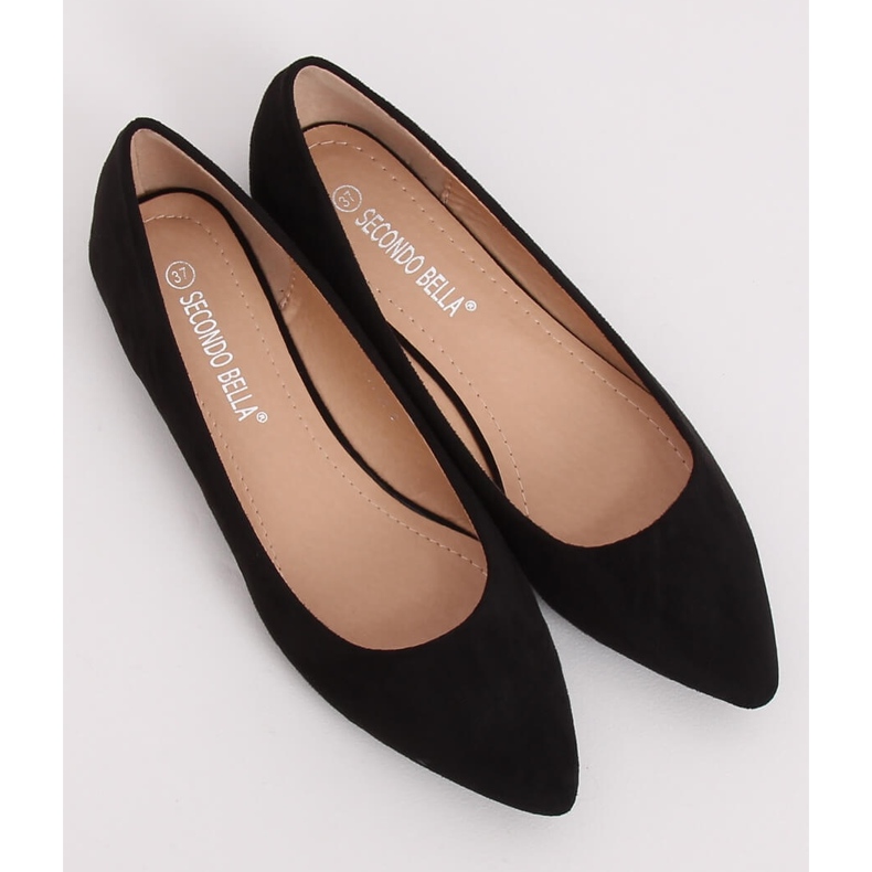 Ballerine da donna nere P3T1168-6 Black nero 2