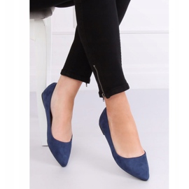 Ballerine blu navy P3T1168-6 Blu 1
