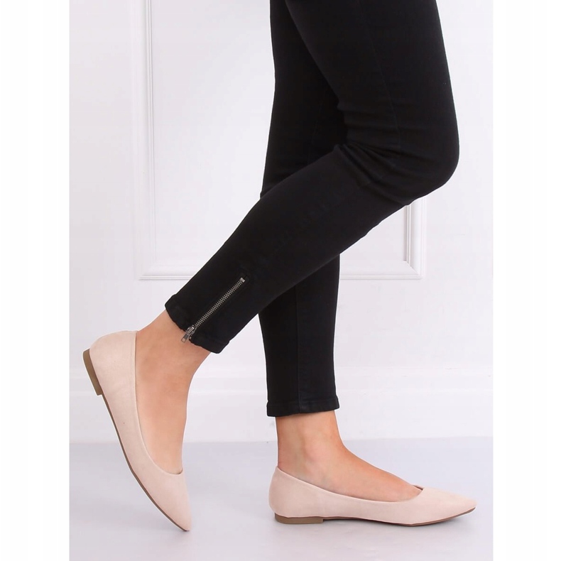 Ballerine donna beige P3T1168-6 Albicocca 1