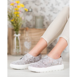 Goodin Scarpe in pelle leggera marrone 1