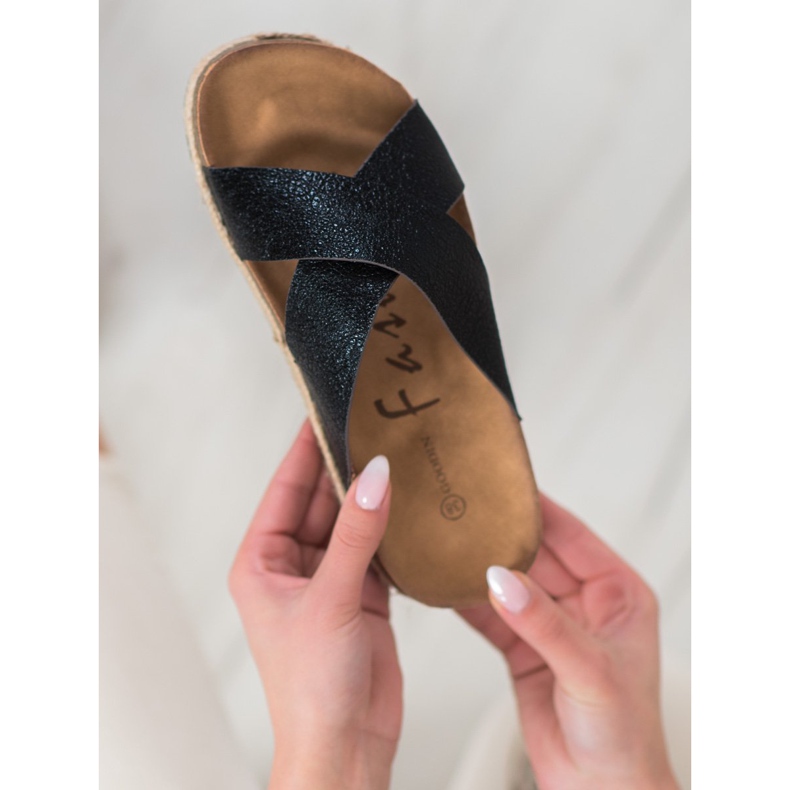 Goodin Comode pantofole nere nero 1