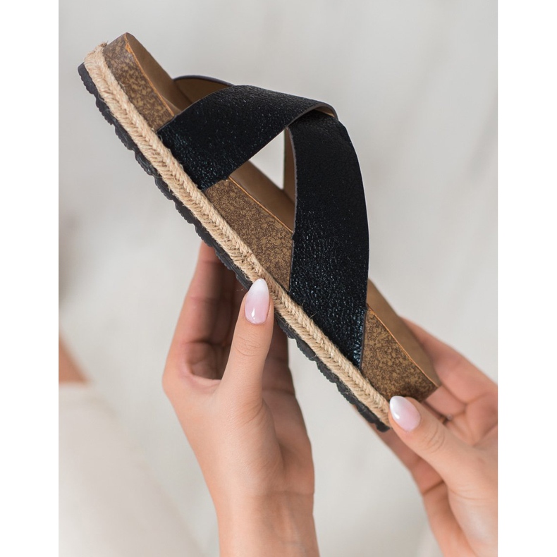 Goodin Comode pantofole nere nero 2