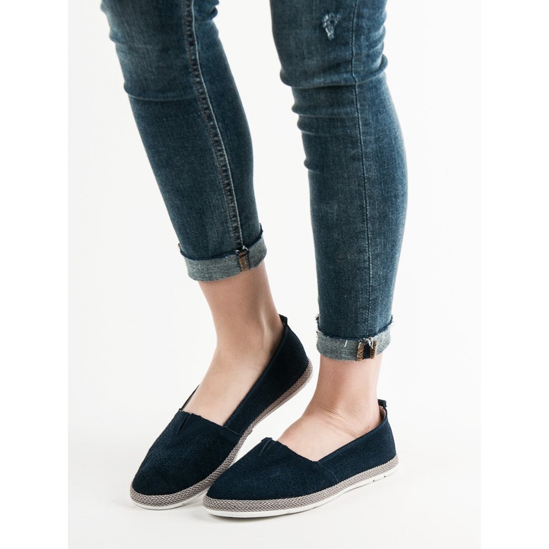 Goodin Ballerine traforate blu navy 1