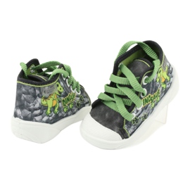 Scarpe per bambini Befado 218P058 grigio verde 4