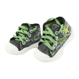 Scarpe per bambini Befado 218P058 grigio verde 3