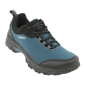 Scarpe softshell blu American Club WT06 nero 2
