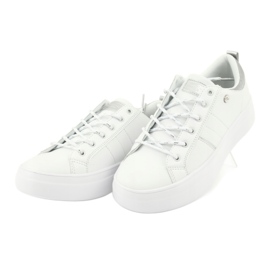 Sneakers sportive bianche American Club RH09 bianco grigio 2