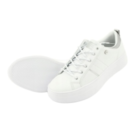 Sneakers sportive bianche American Club RH09 bianco grigio 4