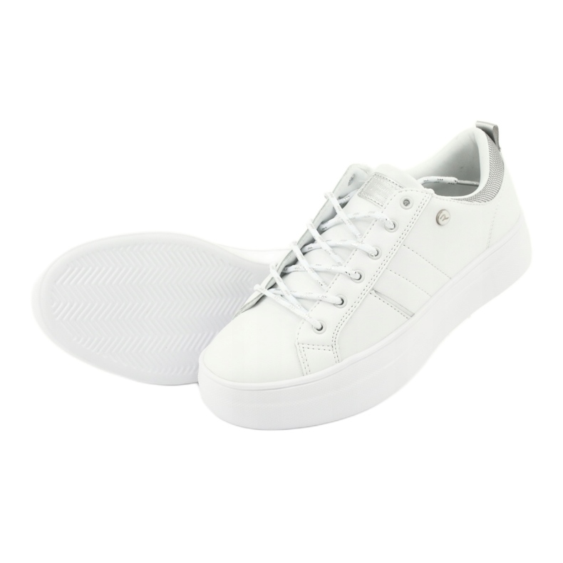 Sneakers sportive bianche American Club RH09 bianco grigio 4