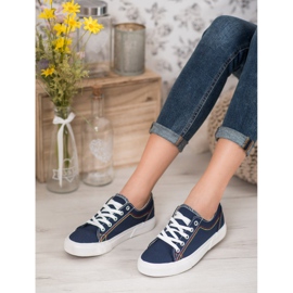 Kylie Sneakers blu navy 2