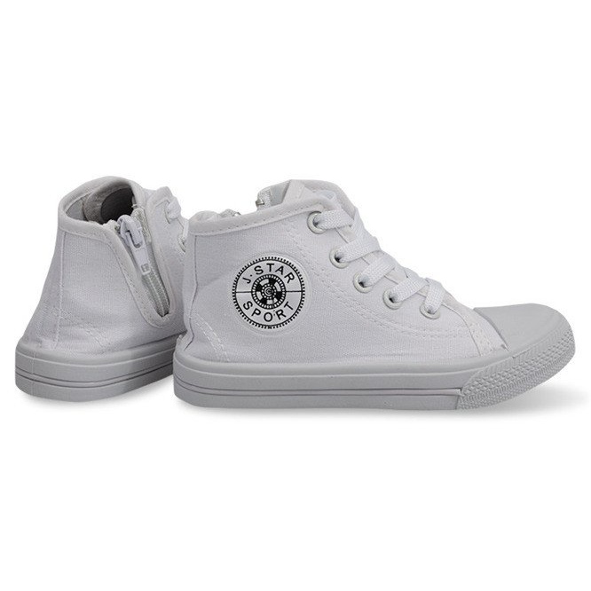 Sneakers Alte Bambini Y1312 Bianco bianca 1