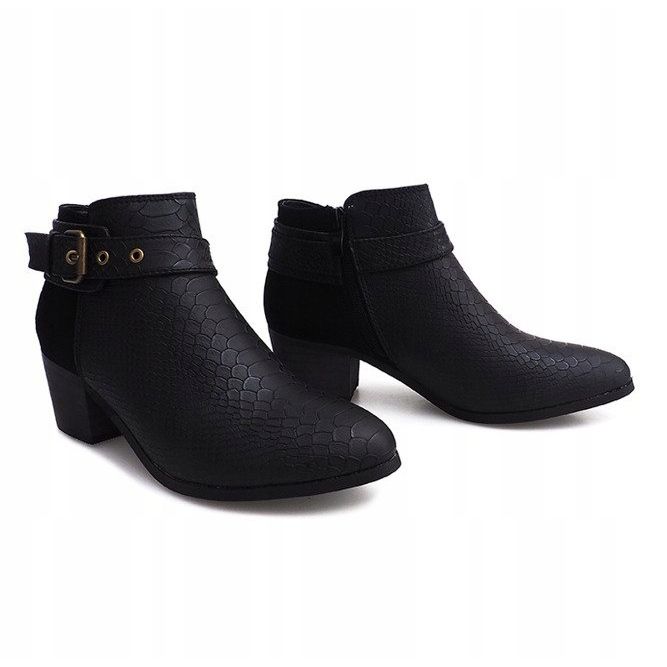 Stivaletti Neri Jodhpur LM-651 nero 1