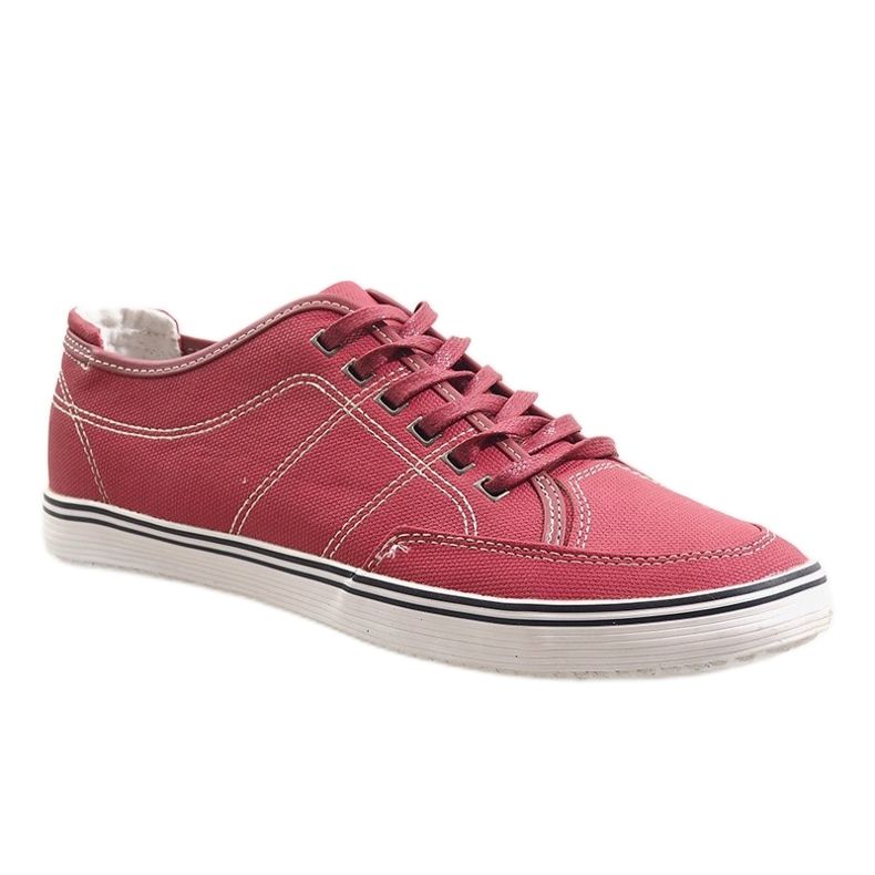 Sneakers rosse da uomo TL235-4 rosso 1