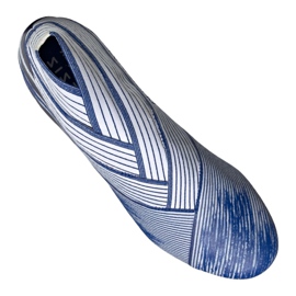 Adidas Nemeziz 19+ Fg M EG7323 scarpe blu blu 2