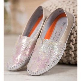 Slip on VINCEZA in pelle giallo 2